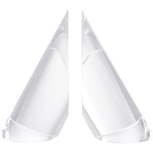 Chilling 4 X 3 inch Clear Bookends