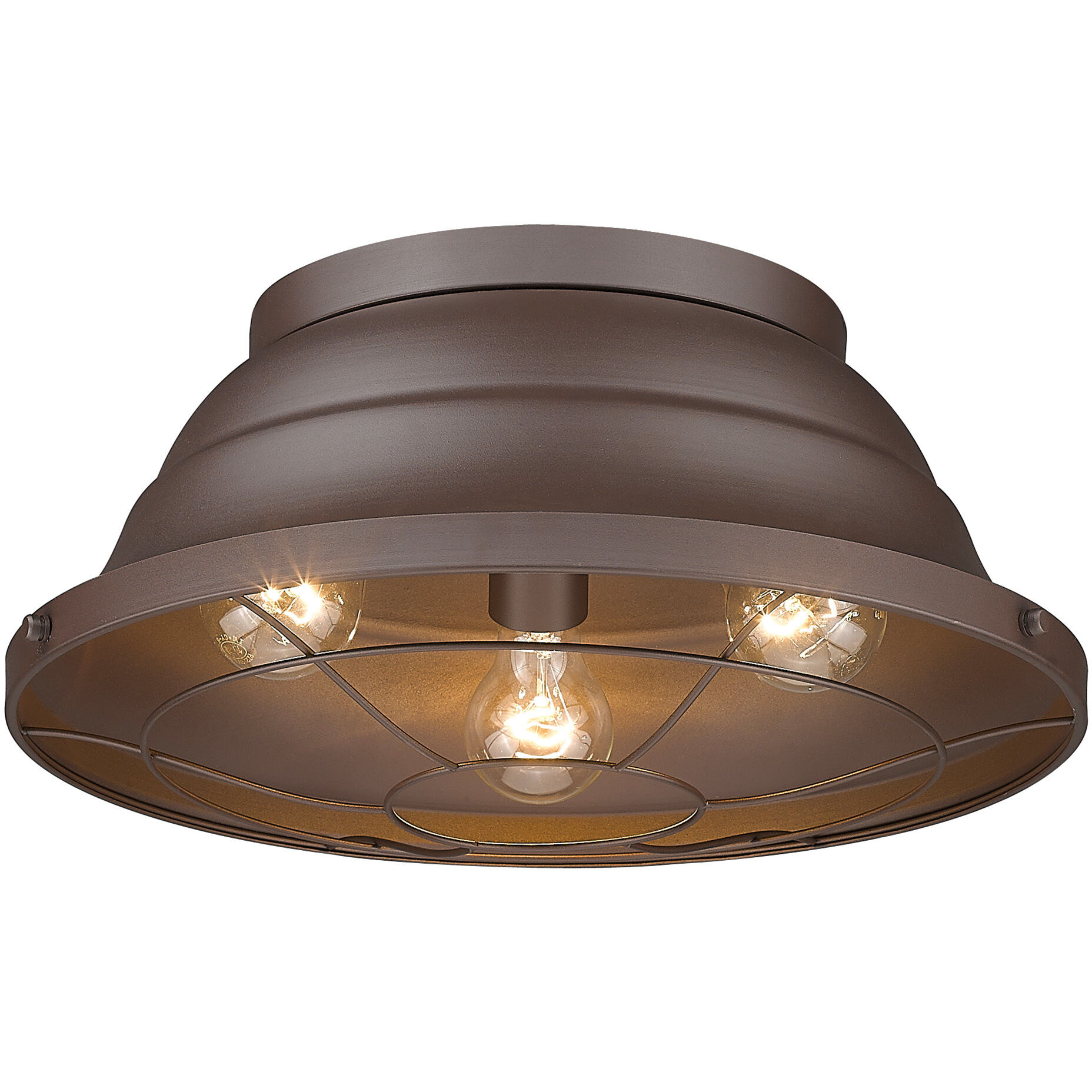 Bartlett 3 Light 16.38 inch Outdoor Ceiling Light