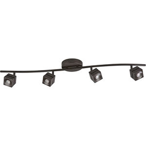 Car Series 4 Light Oil-Rubbed Bronze LED Fixed Track Ceiling Light