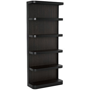 Dido Matte Black Bookcase