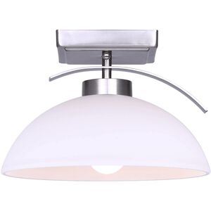 Mack 1 Light 9.75 inch Semi-Flush Mount