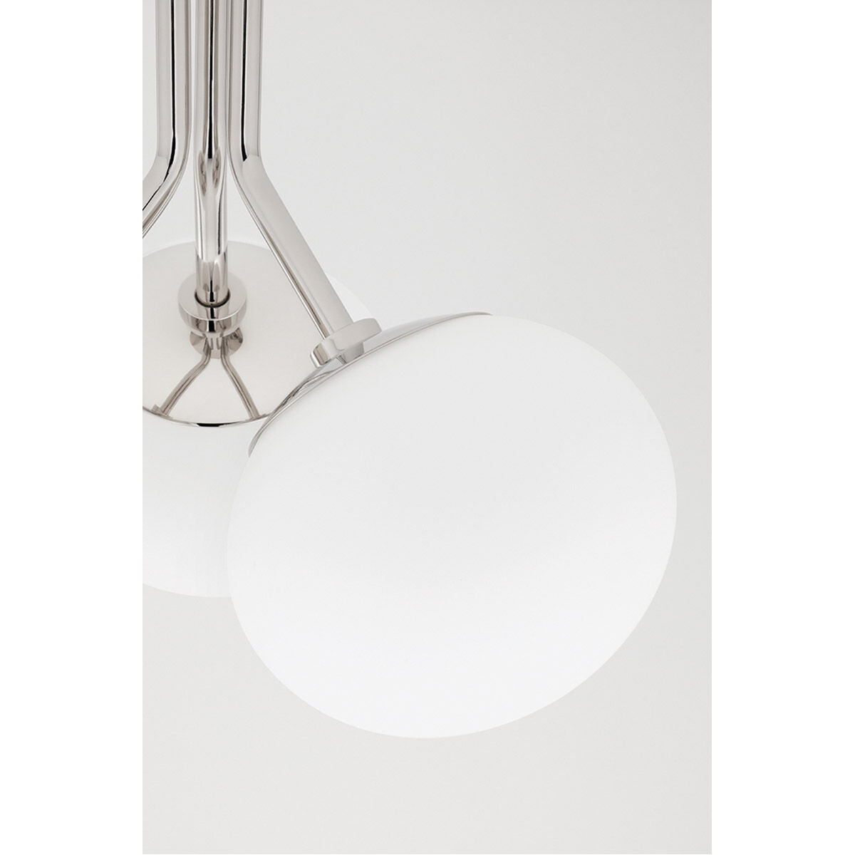 Estee 3 Light 19 inch Polished Nickel Semi Flush Ceiling Light