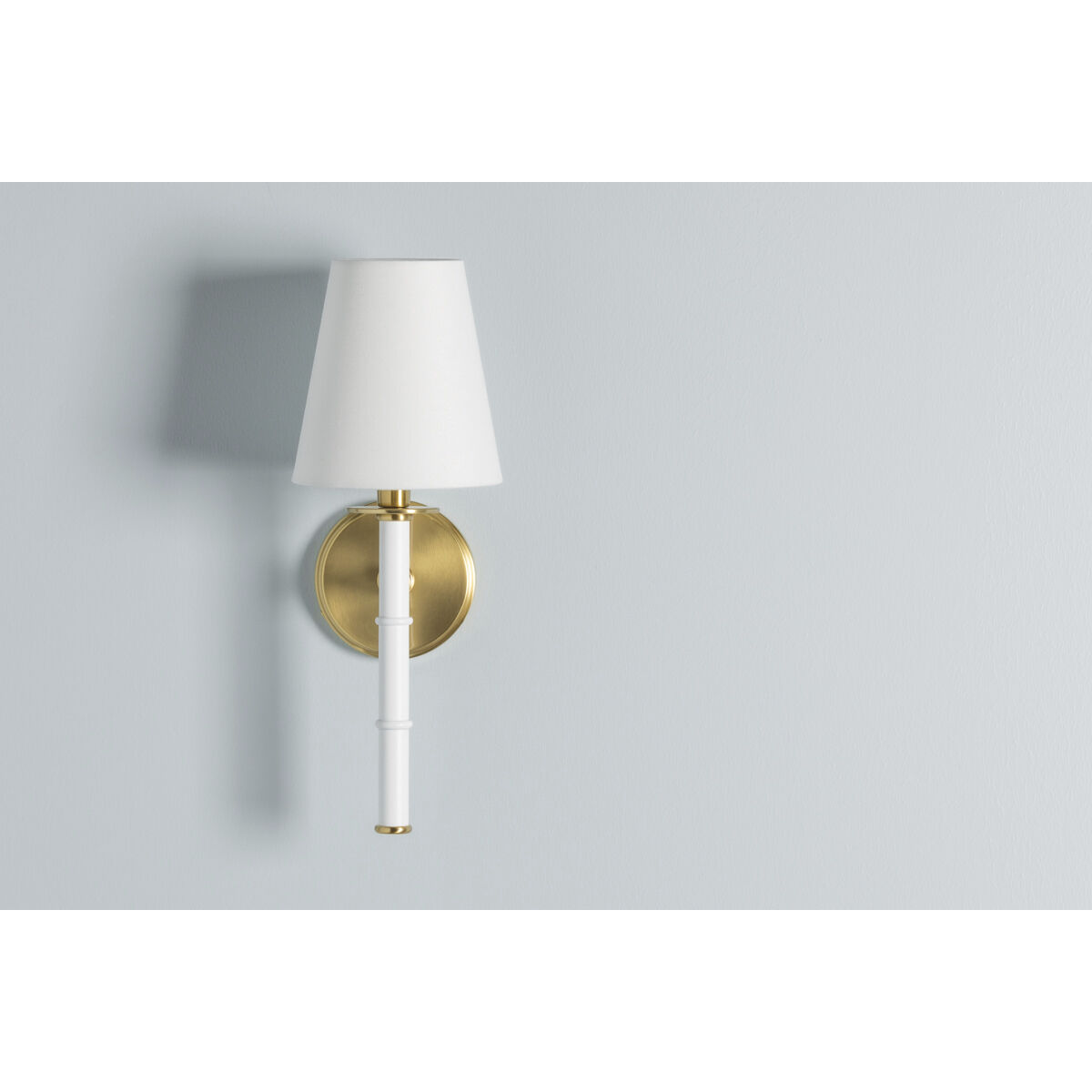 Banyan 1 Light 6 inch Aged Brass and Soft White Wall Sconce Wall Light