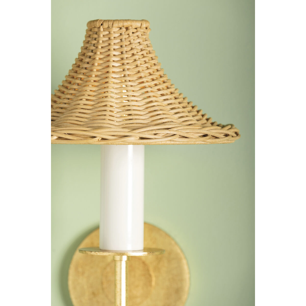 Twila 1 Light 8.75 inch Vintage Gold Leaf Wall Sconce Wall Light