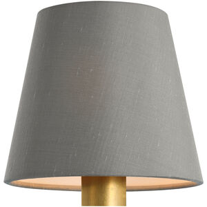 Visual Comfort Clip Mist Silk Empire 6 inch Empire Shade, 6in