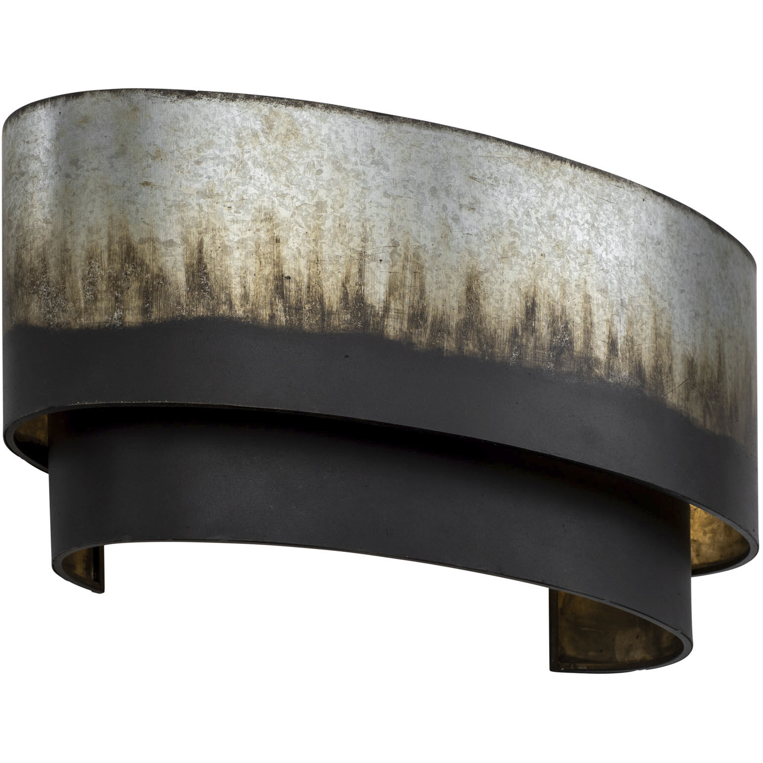 Cannery 2 Light 16 inch Ombre Galvanized Wall Sconce Wall Light