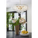 Mimi 9 Light 31.5 inch Aged Brass Chandelier Ceiling Light