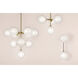 Ashleigh LED 8 inch Polished Nickel Wall Sconce Wall Light