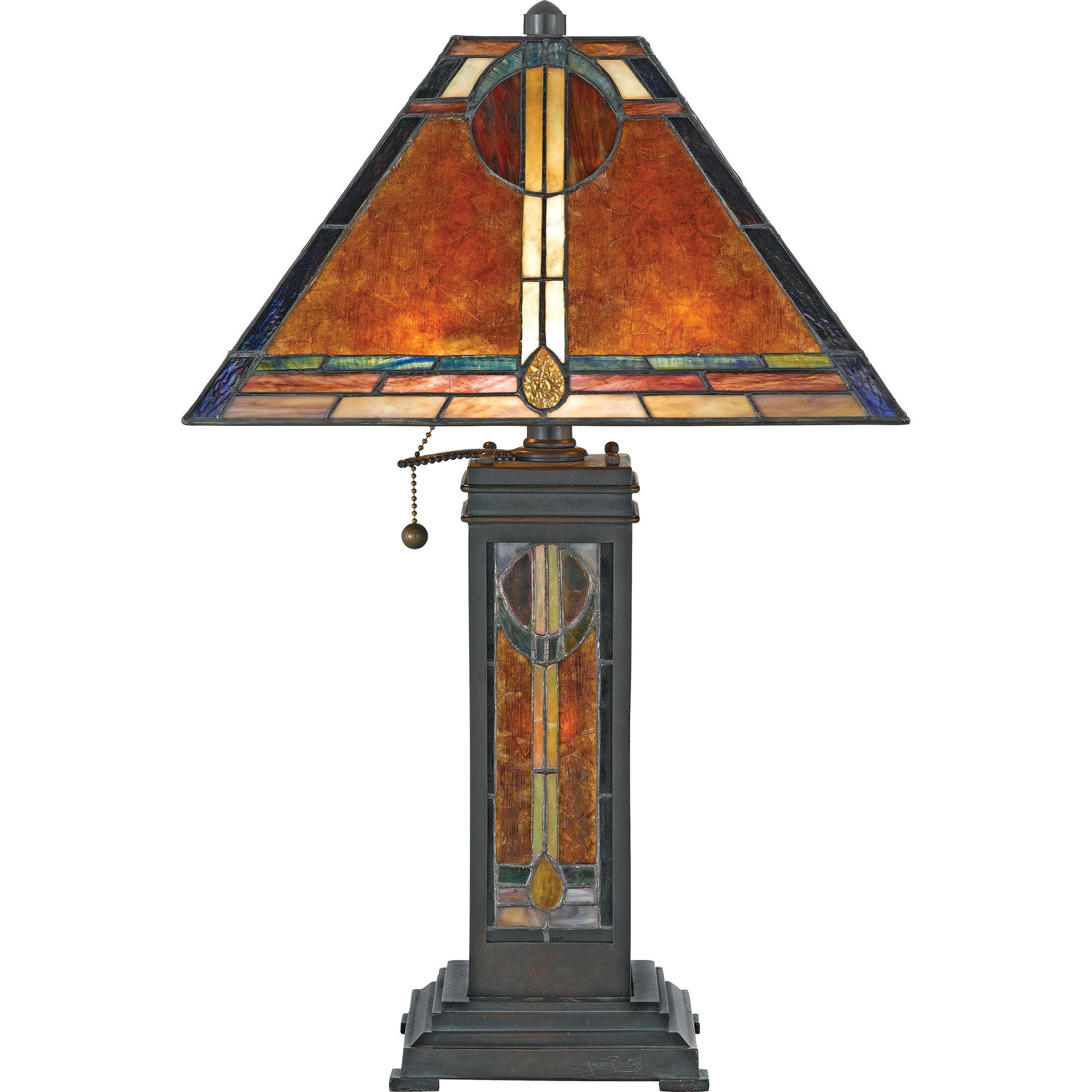 San Gabriel 23.5 inch 60.00 watt Valiant Bronze Table Lamp Portable Light, Naturals