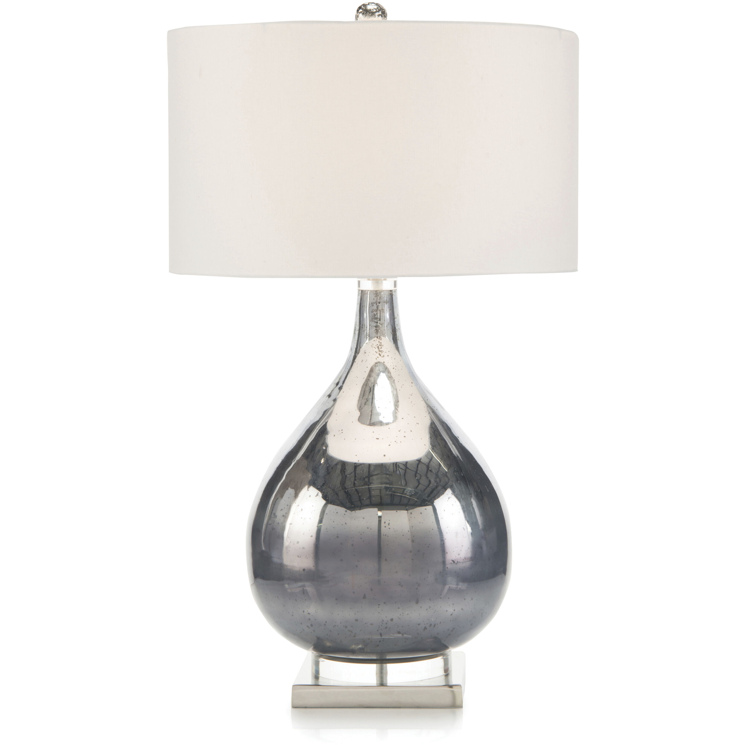 Smoky Smokey Blue Table Lamp Portable Light