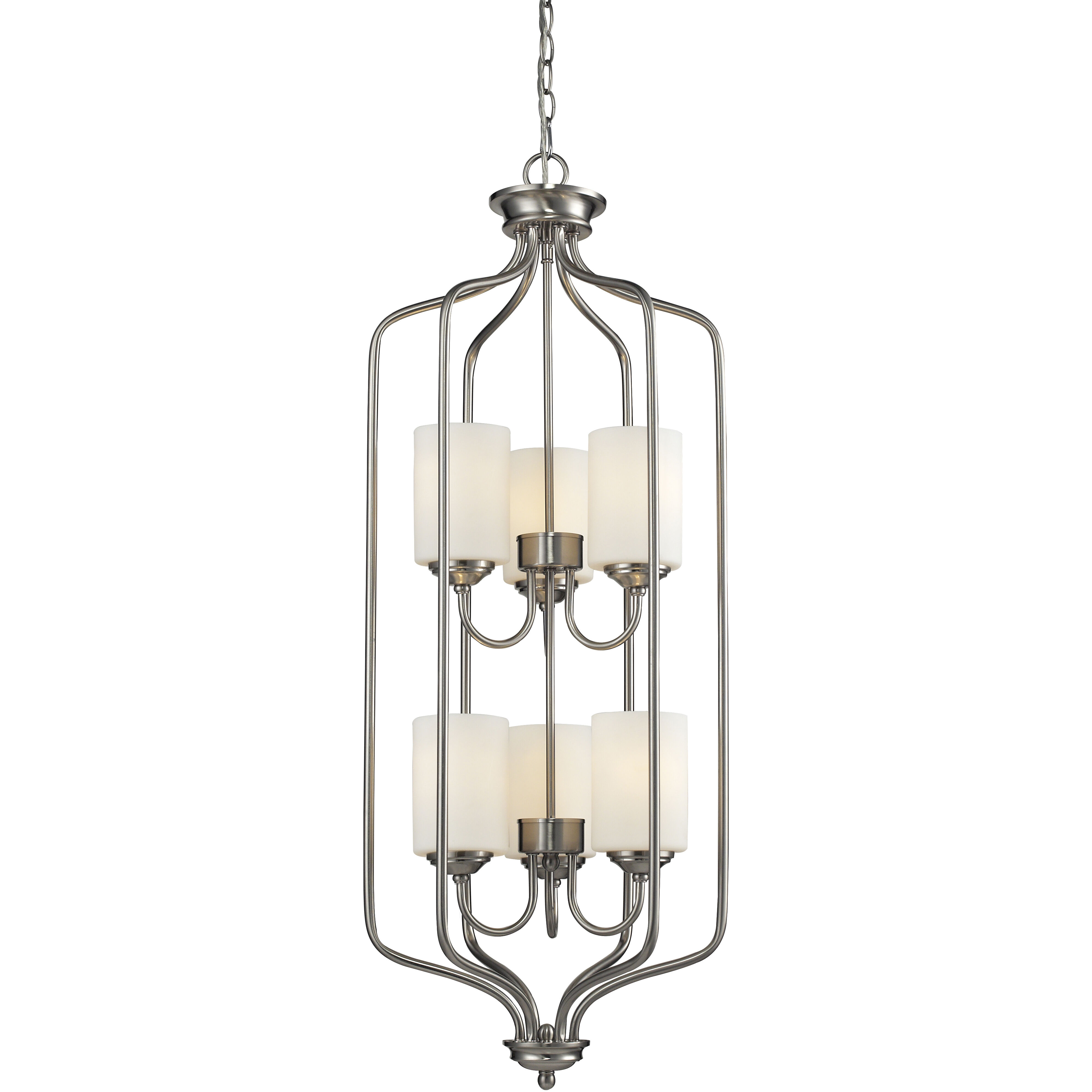 Cardinal 6 Light 15.00 inch Chandelier