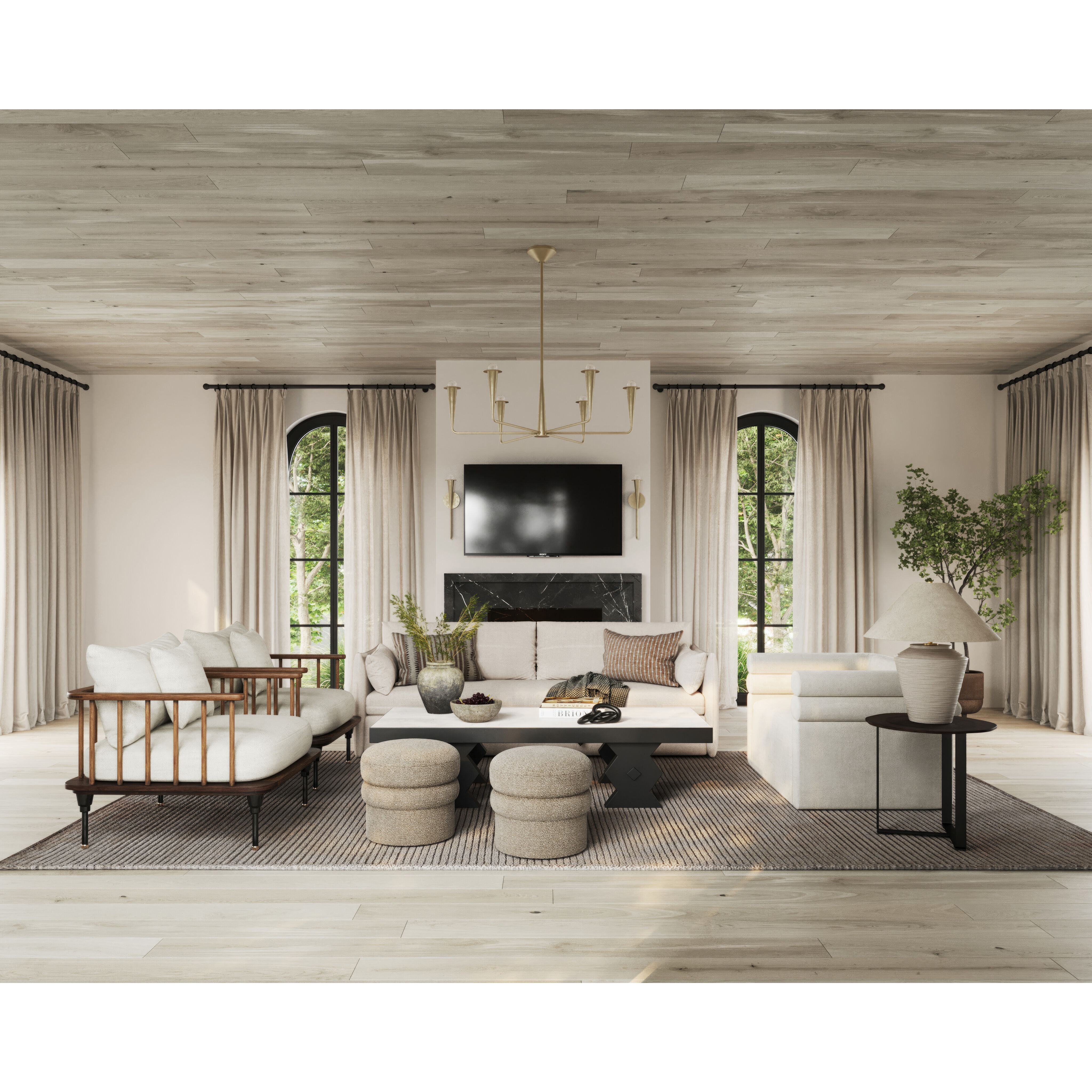 Rachie 23 inch 15.00 watt Aged Brass and Ceramic Whitewash Terracotta Table Lamp Portable Light