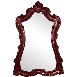 Lorelei 89 X 60 inch Burgundy Mirror