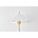 Atala 1 Light 9.75 inch Aged Brass Wall Sconce Wall Light