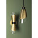 Angie LED 5 inch Aged Brass Wall Sconce Wall Light