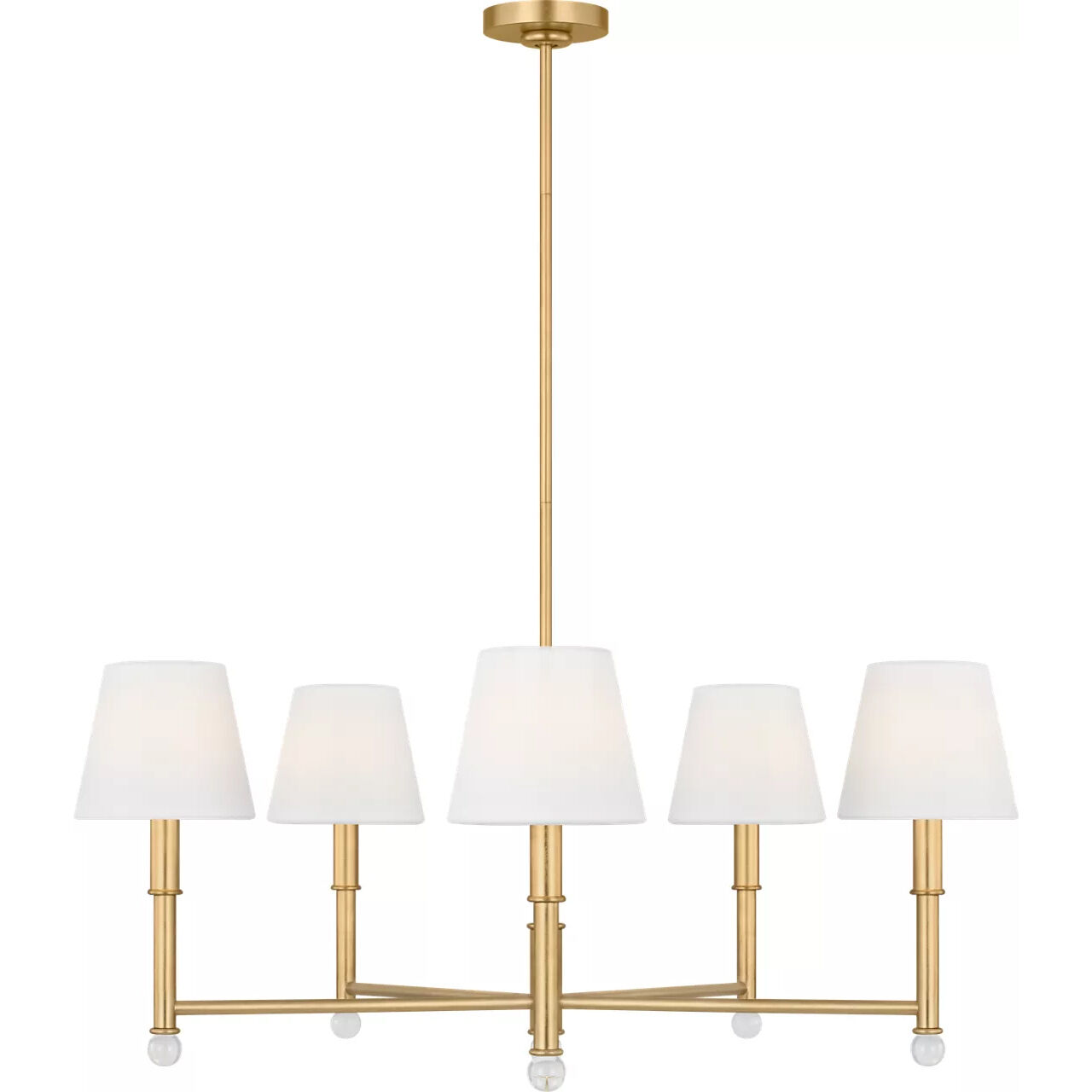 Alexa Hampton Greard 5 Light 33.13 inch Gild Chandelier Ceiling Light