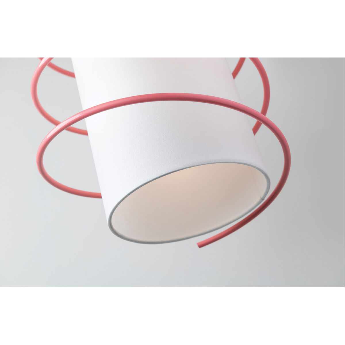 Carly 1 Light 8.25 inch Pink Pendant Ceiling Light
