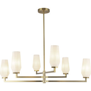 Alora Mood Krysta 6 Light 35.13 inch Chandelier
