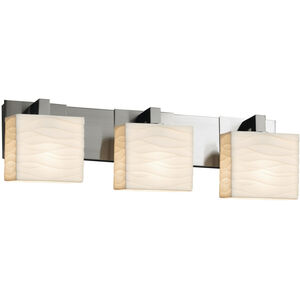 Porcelina 3 Light 27.00 inch Bathroom Vanity Light