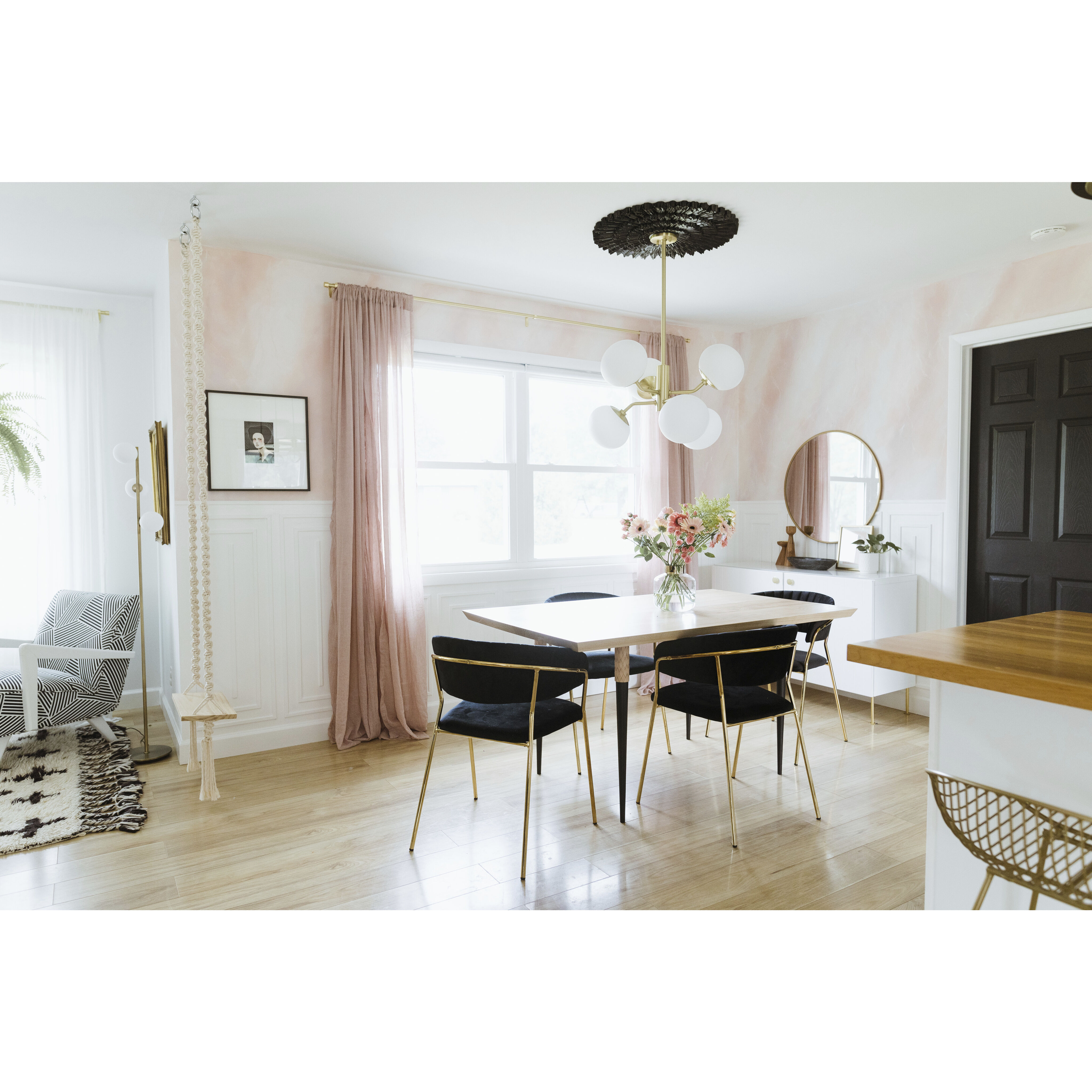 Estee 6 Light 28 inch Aged Brass Chandelier Ceiling Light