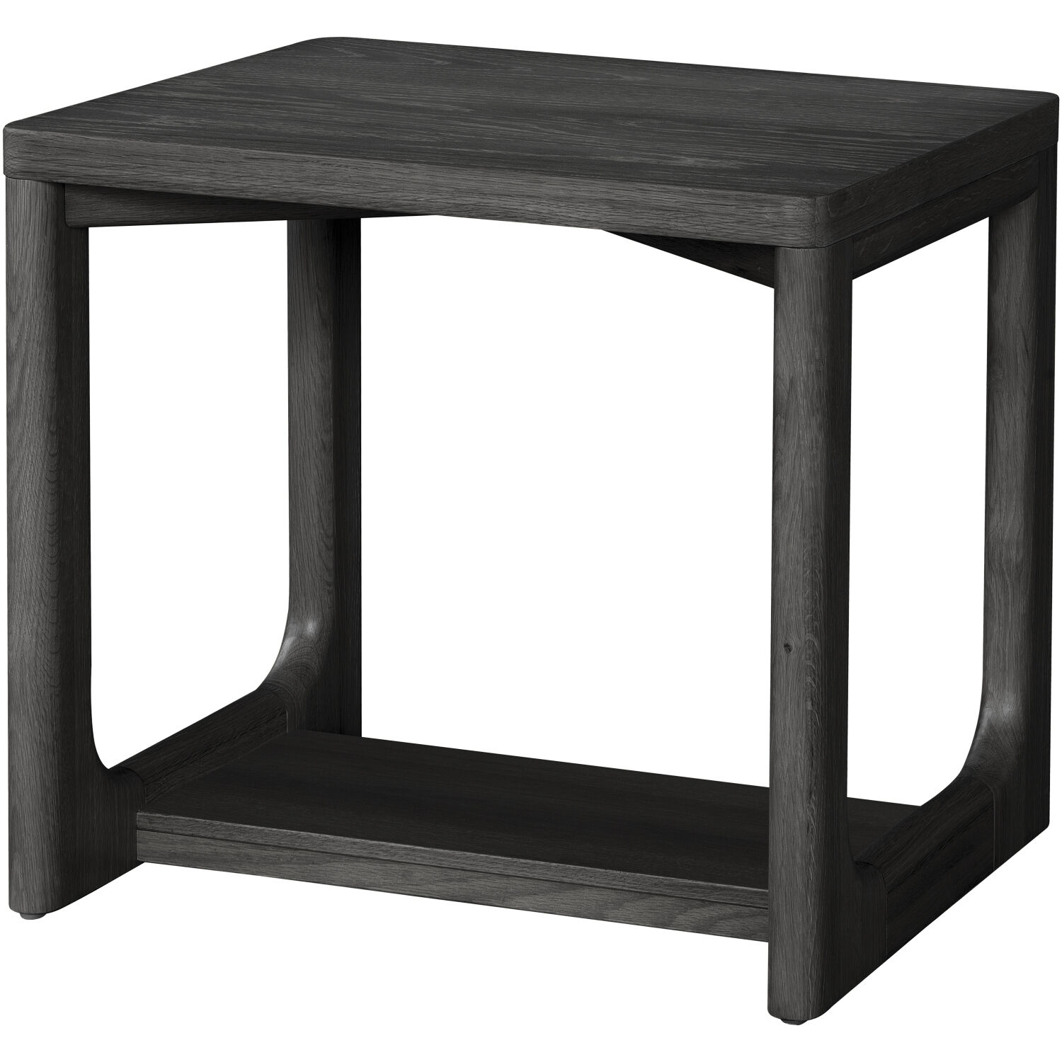 Callister 24 X 22 inch Charcoal End Table