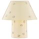 Seraphine 10 inch 15 watt Aged Brass and Ceramic Scattered Blossom Table Lamp Portable Light