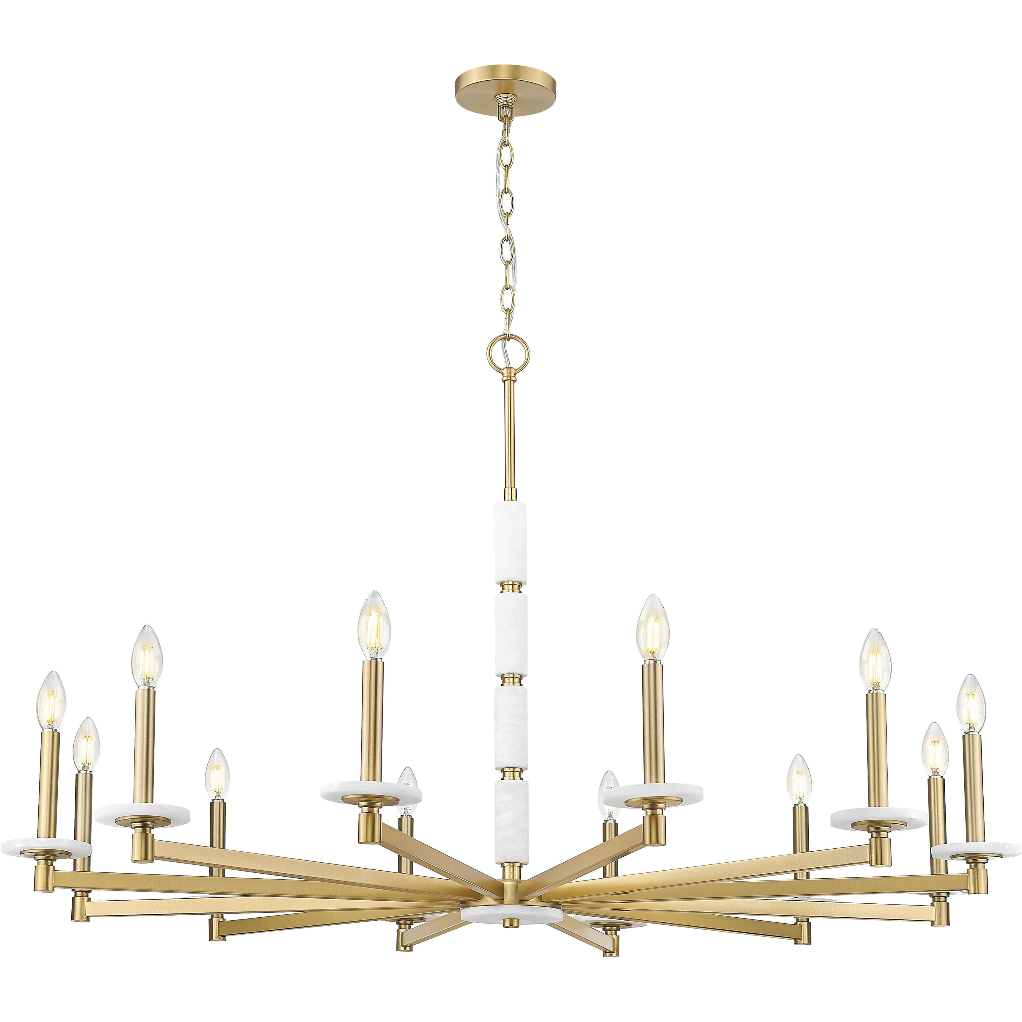Kaden 12 Light 48.00 inch Chandelier