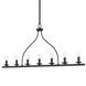 Kendra 7 Light 44 inch Old Bronze Island Pendant Ceiling Light