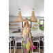Mayla 1 Light 21.25 inch Aged Brass Pendant Ceiling Light