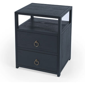 Lark Nightstand in Navy Blue