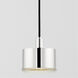 Nora LED 5 inch Polished Nickel Pendant Ceiling Light