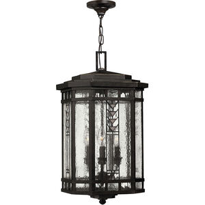 Tahoe 4 Light 12 inch Regency Bronze Outdoor Hanging Lantern