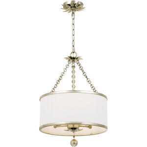 Broche 3 Light 14.00 inch Mini Chandelier