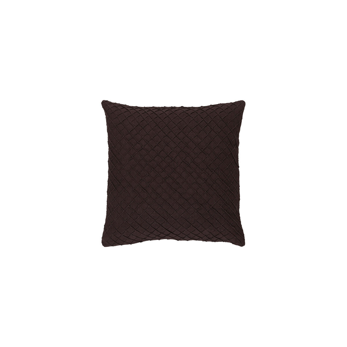Wright 20 X 20 inch Dark Brown Throw Pillow