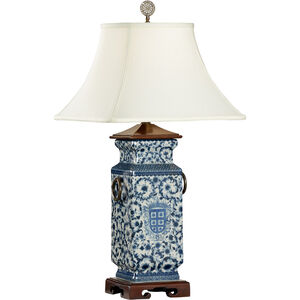 Wildwood 30 inch 100 watt Hand Painted Table Lamp Portable Light