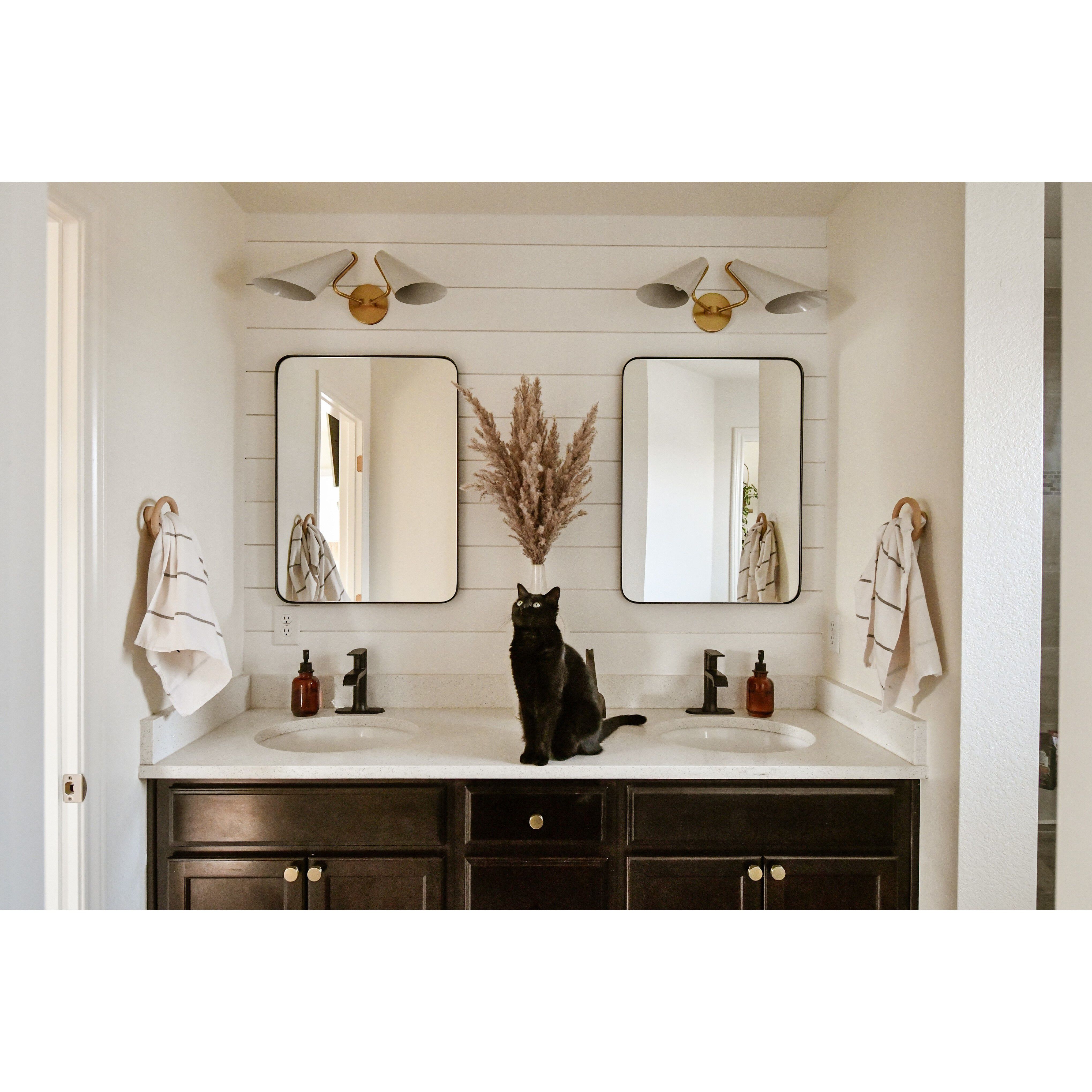 Talia 2 Light 21 inch Aged Brass/Dove Gray Wall Sconce Wall Light