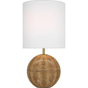 kate spade new york Mari 18.25 inch 9 watt Burnished Brass Table Lamp Portable Light