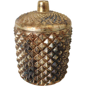 Diamond Textured 6 X 4 inch Soy Wax Candle, With Lid