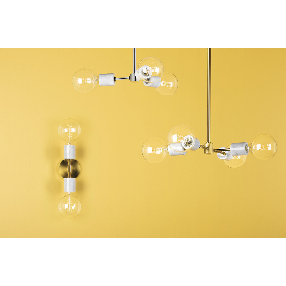 Asime 2 Light 5 inch Aged Brass Wall Sconce Wall Light