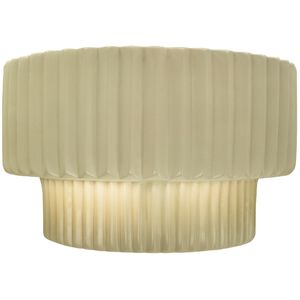 Ambiance LED 10 inch Vanilla Gloss Wall Sconce Wall Light