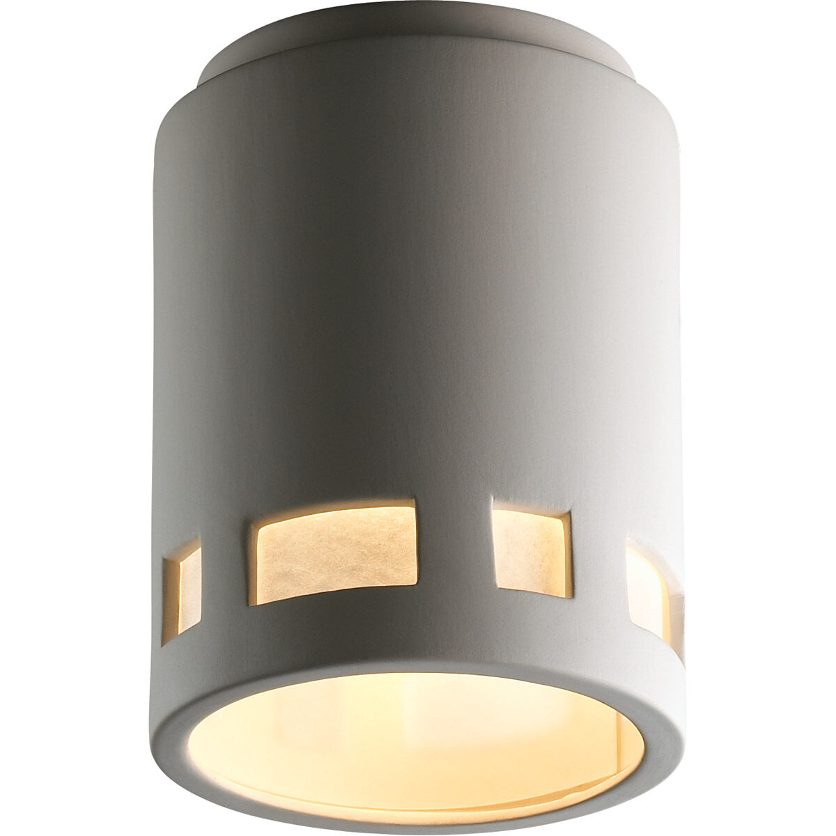 Radiance LED 7 inch Sienna Brown Crackle Flush-Mount Ceiling Light