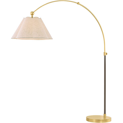 Janie 69.75 inch 25.00 watt Aged Brass/True Bronze Floor Lamp Portable Light