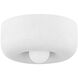 Doris 1 Light 12.25 inch Aged Brass Flush Mount Ceiling Light
