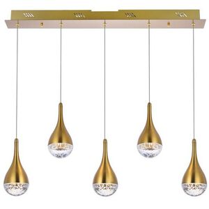 Amherst 5 Light 4.50 inch Island Light