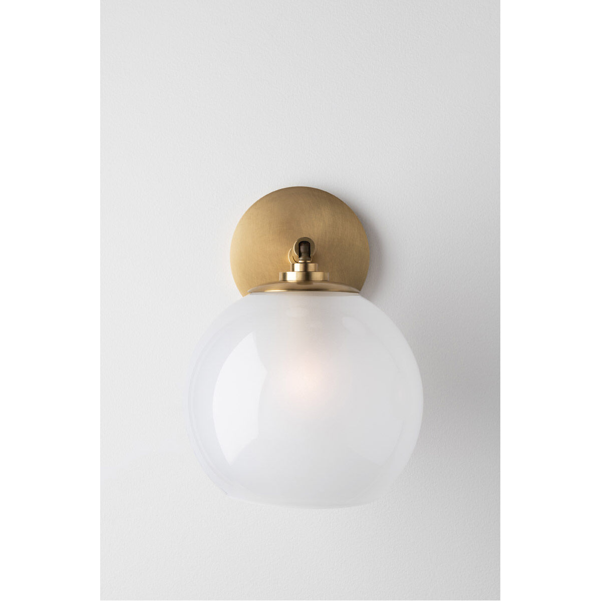 Stella 1 Light 7 inch Aged Brass Wall Sconce Wall Light