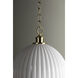 Hillary 1 Light 14 inch Aged Brass Pendant Ceiling Light