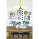 Paige 6 Light 26 inch Aged Brass Chandelier Ceiling Light