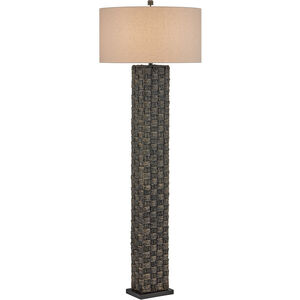 Eden 68 inch 150.00 watt Black Floor Lamp Portable Light
