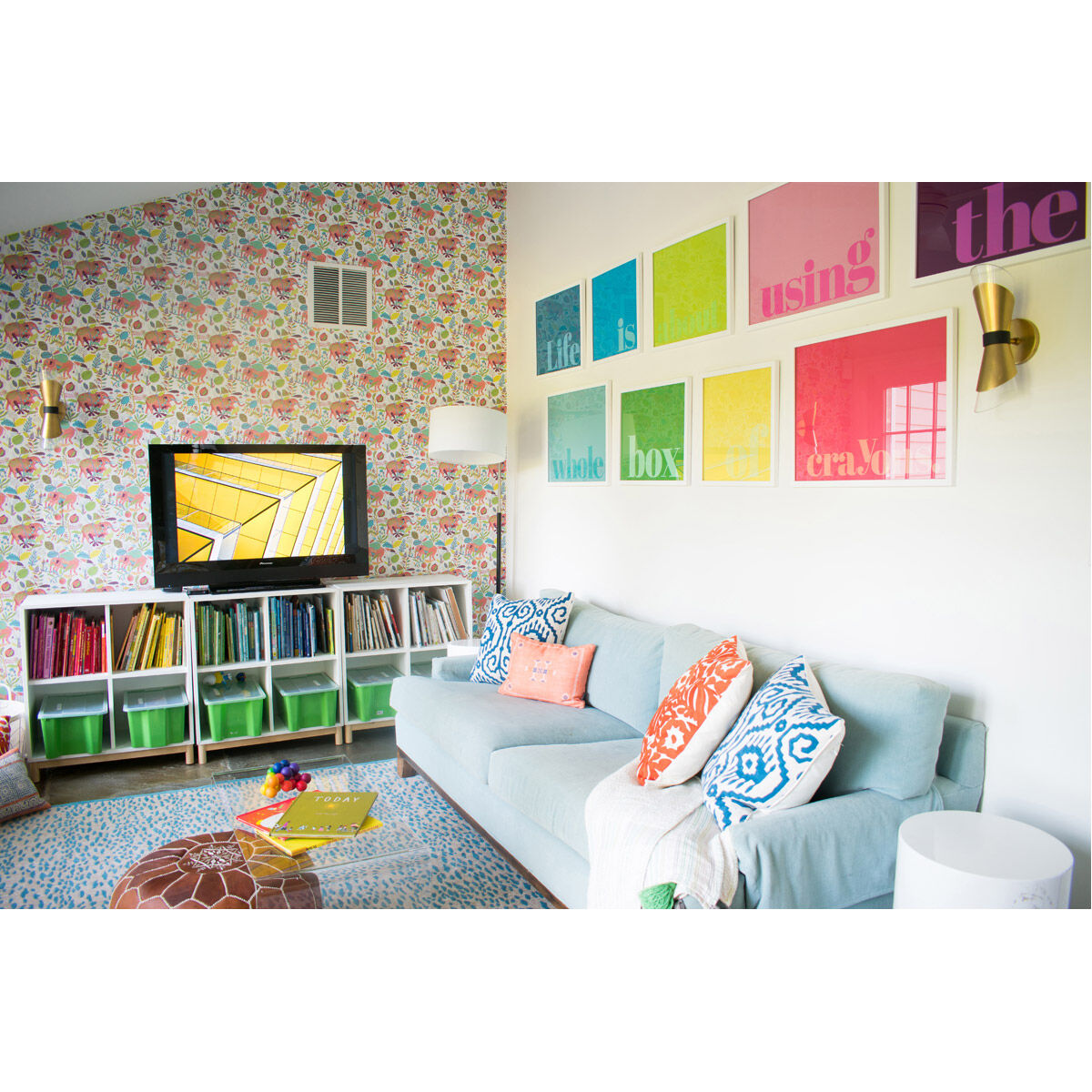 Angie LED 4.75 inch Aged Brass Wall Sconce Wall Light in Aged Brass and Black