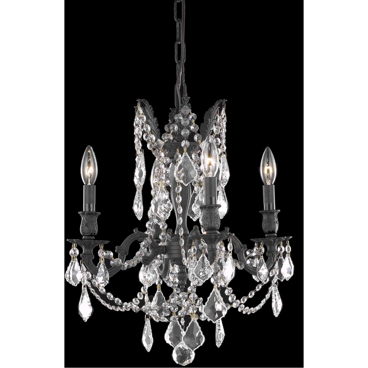 Rosalia 4 Light 17.00 inch Mini Chandelier